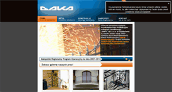 Desktop Screenshot of daka.pl